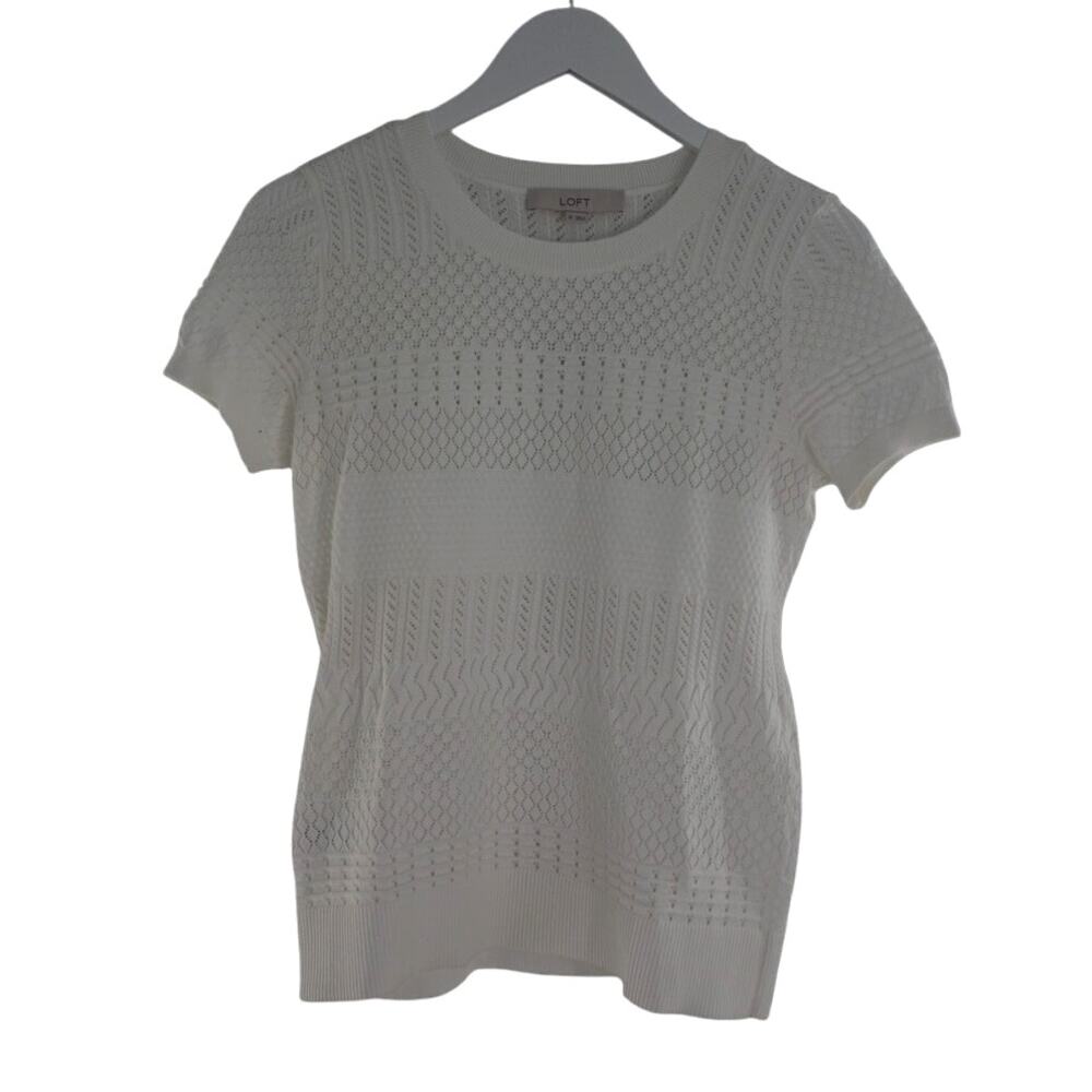 Loft Cotton Sweater New!